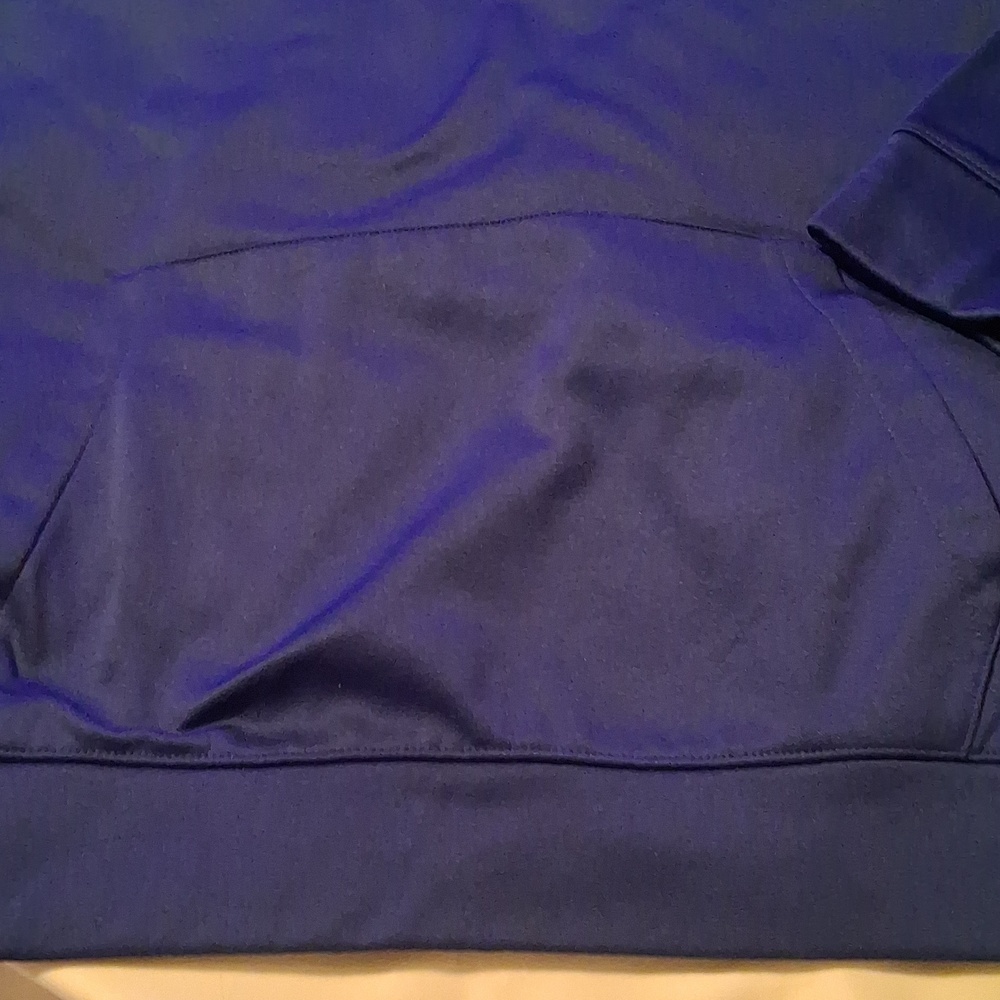 Nike Warriors Blue Hoodie with Yellow Accents - Picture 6 of 10